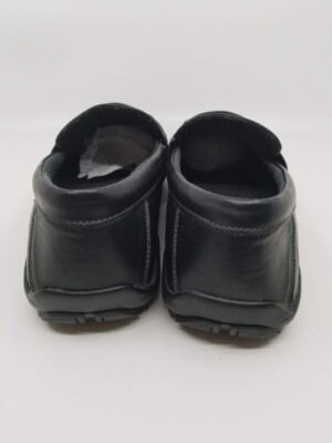 Calvin Klein loafers Benson size 10 black leather CALVIN KLEIN Mens Shoes - Benson Bit Leather Black Slip-on  main image 2