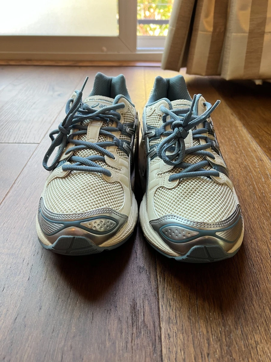 [US 9.5] ASICS GEL-Nimbus 9 x Wind And Sea White Silver 2022