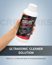 CREWORKS 34 oz Ultrasonic Carburetor Cleaner Solution Heavy Duty Concentrate