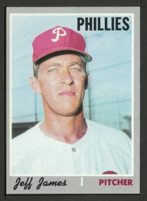 1970 Topps #302 Jeff James Philadelphia Phillies ex