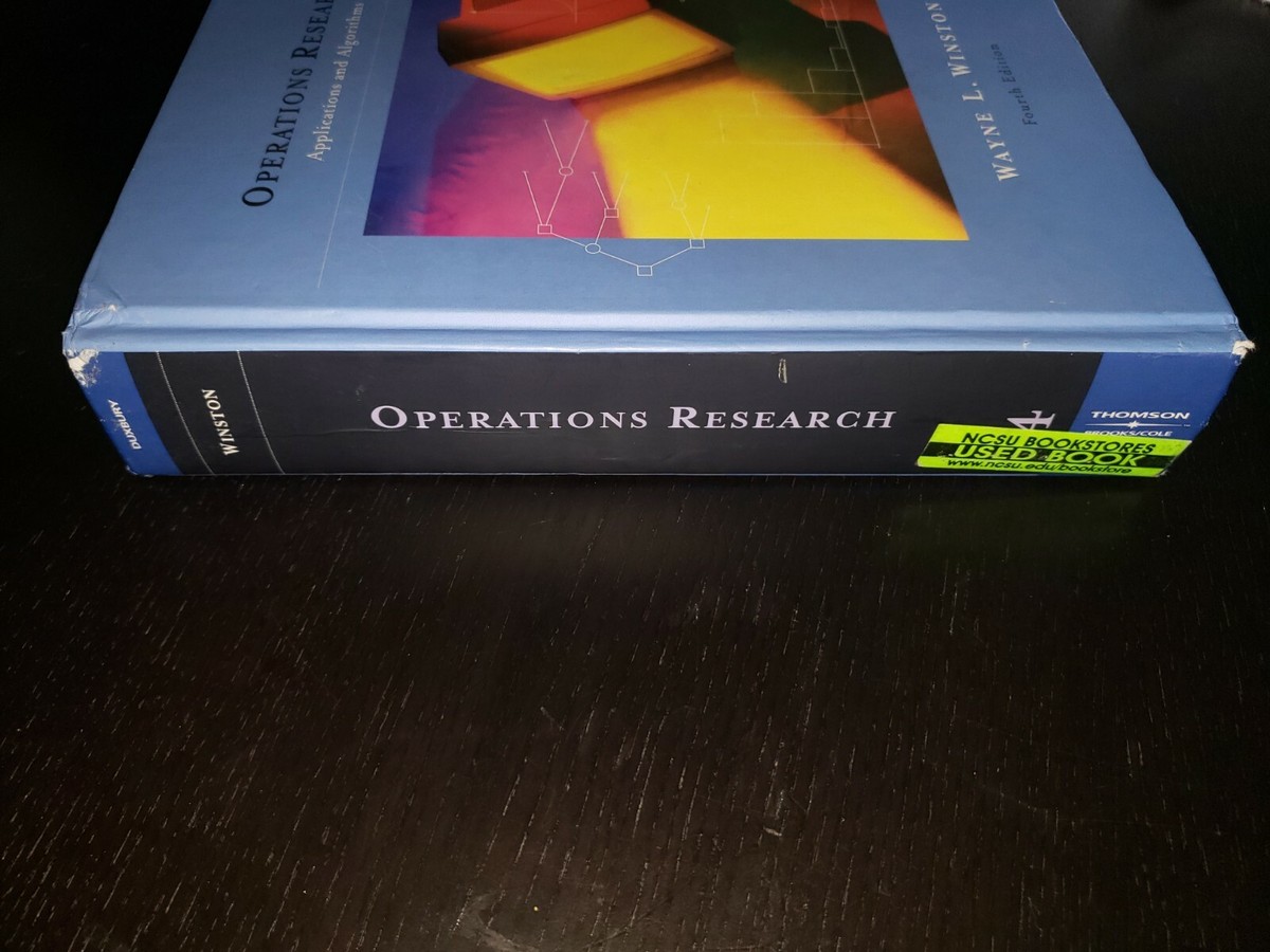 Operations Research : Applications and Algorithms (with CD