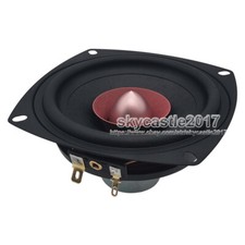 1x 4" inch 4/8Ohm 25W Full Range Driver Audio Speaker NdFeB Loudspeaker Horn