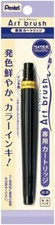 10 Sets Pentel Fude Brush Pen Cartridge Art Brush XFR-140 Yellow Orange Japan