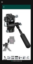 SmallRig Video Head for Vertical/ Horizontal Shooting, Tripod Pan TiltFluid...