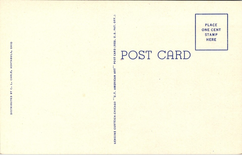 Postcard U.S. Post Office in Conneaut, Ohio eBay