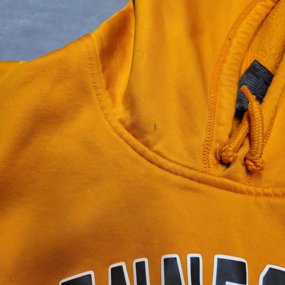 Tennessee Volunteers Sudadera con Capucha Para Hombres Grande Naranja NCAA Fútbol Adidas Sudadera Foto 4 de 4