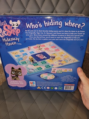 Littlest Pet Shop Hideaway Haven Juego de Mesa Completo! Cat Dogs 2008 completo - Imagen 10 de 11