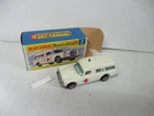 Matchbox Lesney Superfast SF3 Mercedes Binz Ambulance- WIDE WHEELS, boxed