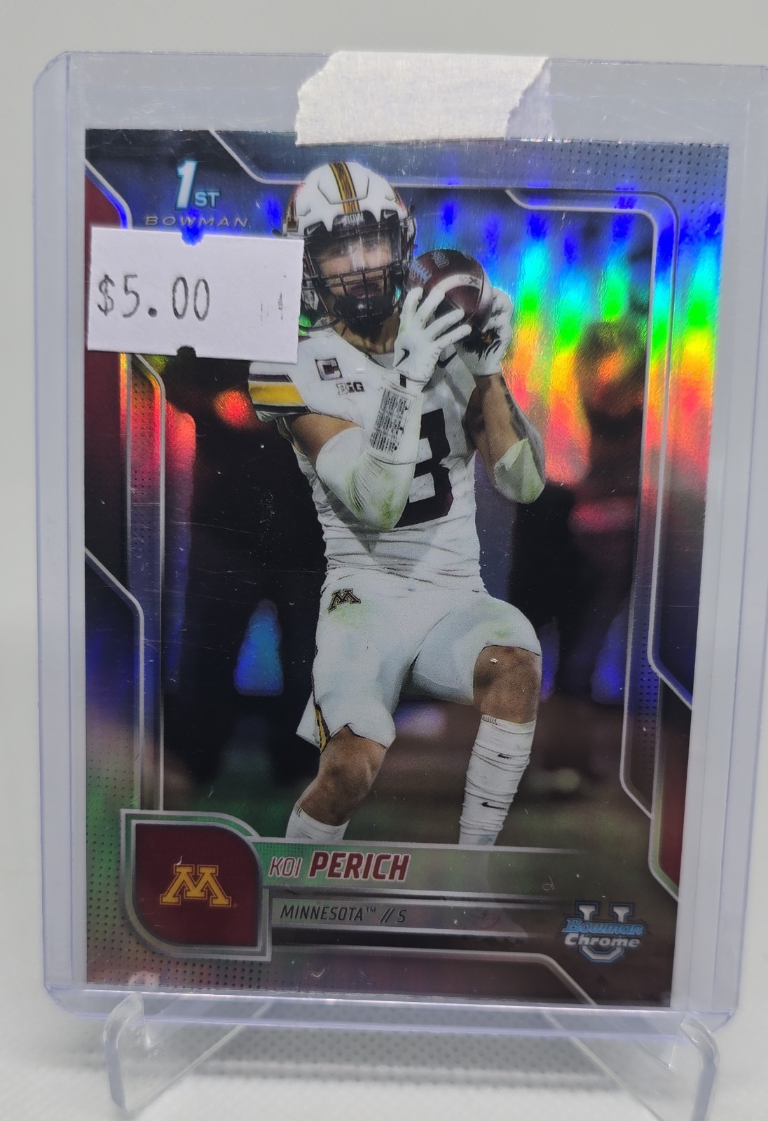 2025 Bowman University Chrome - Koi Perich #116 Refractor (RC)