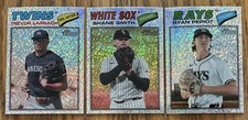 2026 TOPPS HERITAGE CHROME SILVER SPARKLE X 3 MEGA EXCLUSIVE SHORT PRINT STARS