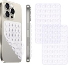 Silicone Suction Cup Phone Mount Sticky Grip Pad Double-Sided Holder for iPhone