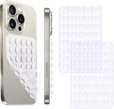 Silicone Suction Cup Phone Mount Sticky Grip Pad Double-Sided Holder for iPhone