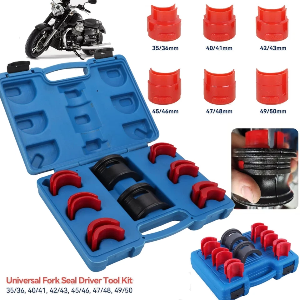 Motorrad Gabeldichtring Eintreiber 35-50mm Simmer Fork Seal Einschlagwerkzeug DE - Bild 2 von 4