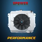 Fan Shroud Radiator For Daihatsu Rocky Fourtrak Diesel Heavy Duty 2.8L 84-98 MT