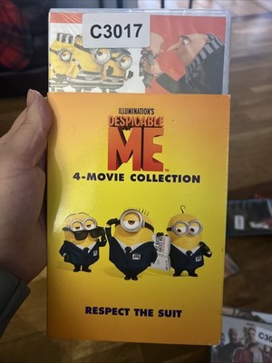 Illumination's Despicable Me 4-Movie Collection DVD  NEW Steve Carrell