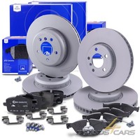ATE Bremsscheiben +Ceramic BremsbelÄGe Vorne+Hinten FÜR BMW 5-ER F10 F11 535