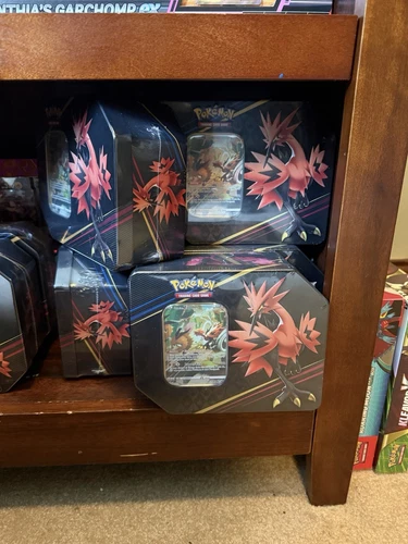 Pokémon TCG: Crown Zenith Tin (Galarian Zapdos) Factory Sealed  