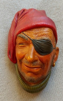 Piraten - Bossons Kopf, Wandbehang sehr guter Zustand #1
