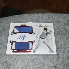 💥 2018 Panini Flawless Rookie 09/20 Alex Verdugo #RDP-AV Dual Patch Auto 