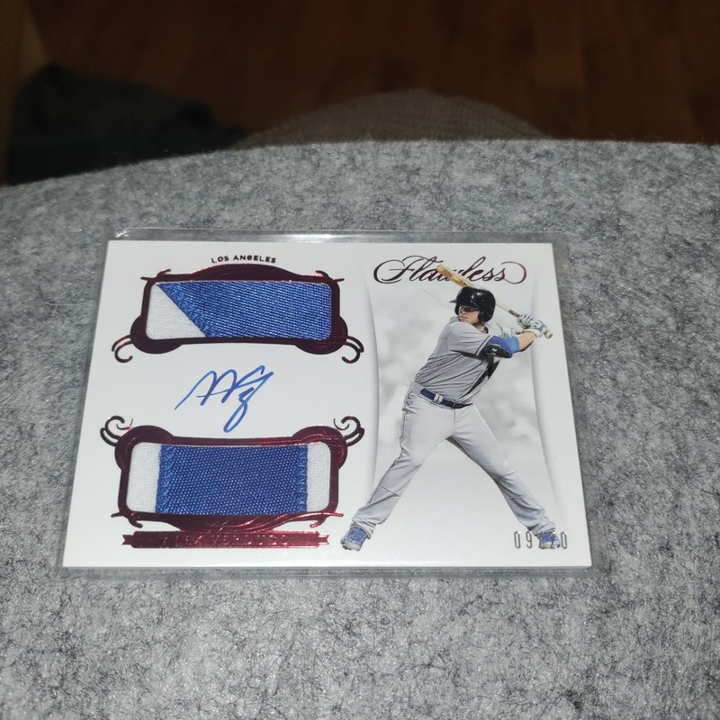 💥 2018 Panini Flawless Rookie 09/20 Alex Verdugo #RDP-AV Dual Patch Auto 