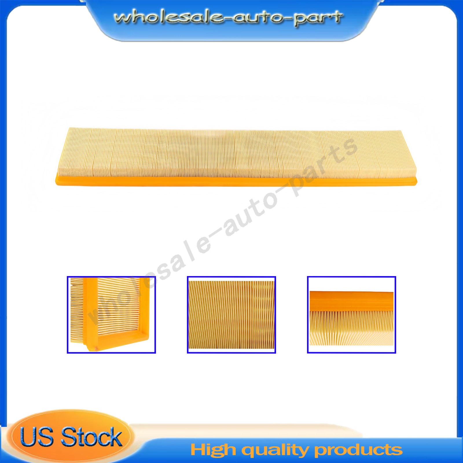 Car Engine Air Filter Element For Bentley Continental GT Flying Spur 3SA129620A