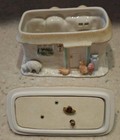 Lenox Porcelain Music Box Trinket The Irish Blessing Vintage Gold Trim Cottage — photo 5