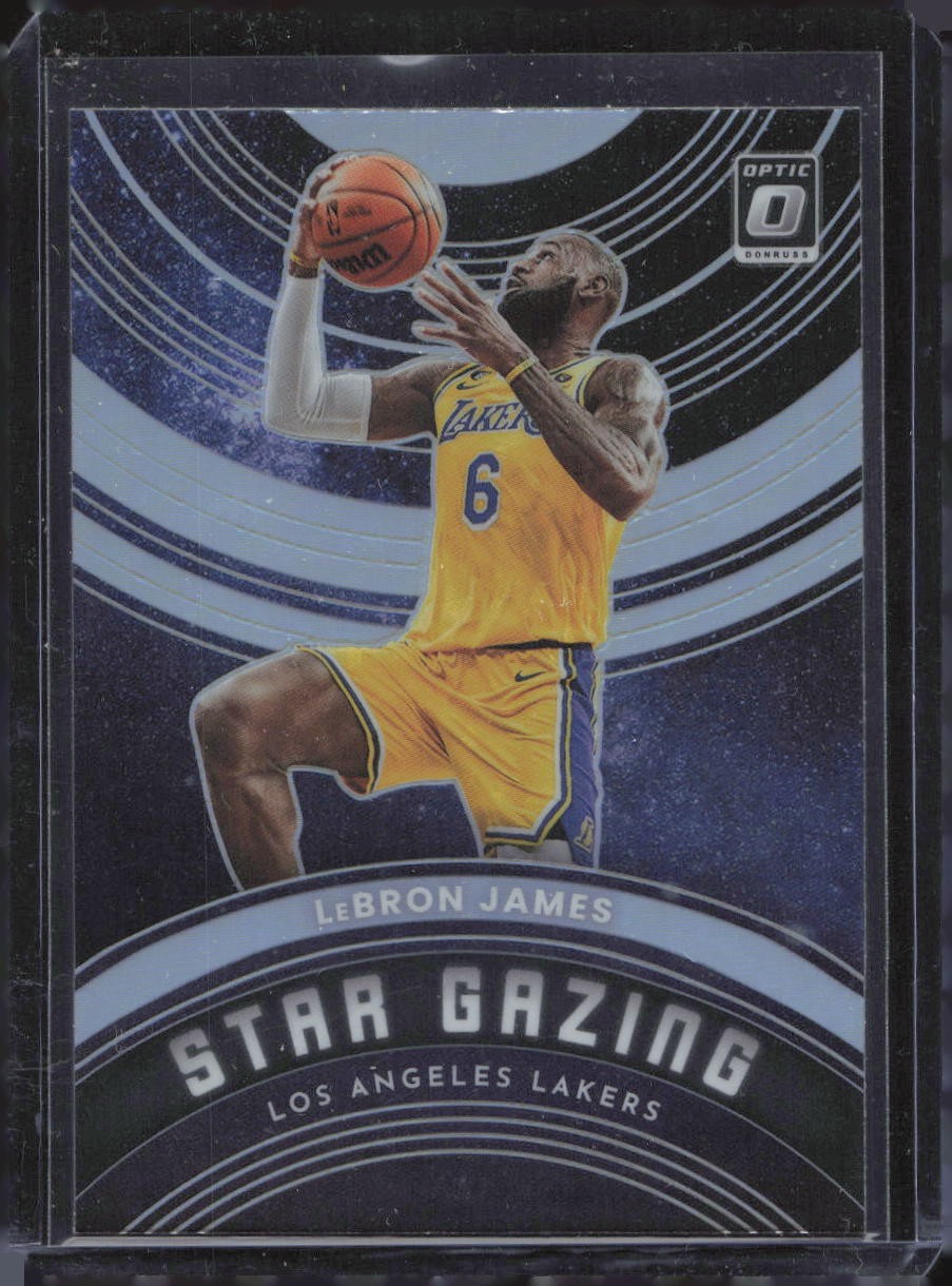 2022-23 Donruss Optic #12 LeBron James Star Gazing Holo