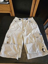KIKWEAR K Lab Cargo Pockets Pants Vintage Khaki Skater Baggy Size M