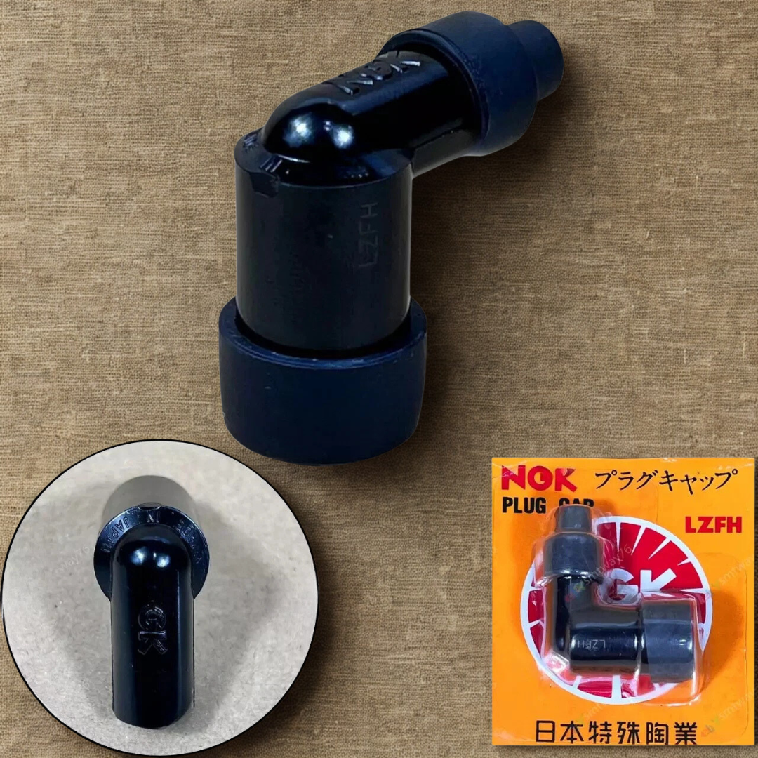 NGK LZFH Spark Plug Boot Cap Resistor Type for Snowmobile, ATV