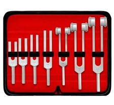 Tuning Fork Set of 7 Pcs, Highest Quality, for Medical and E.N.T diagnostic