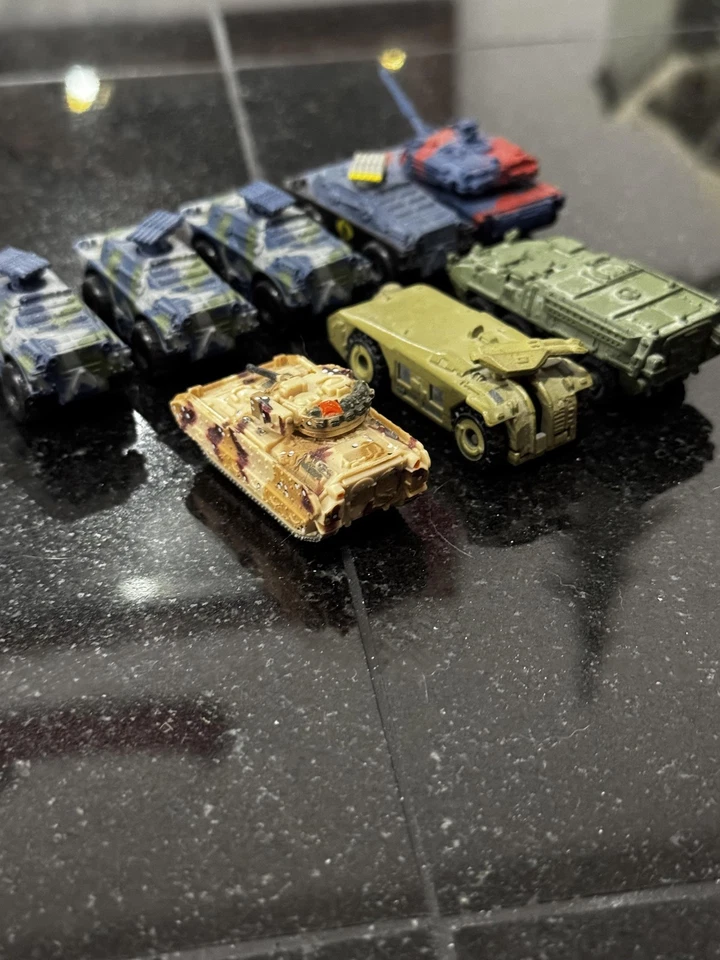 Vintage Micro Machines Galoob GI Joe Cobra Unimax Military Tanks Vehicles Lot 8 - Image 2 of 4