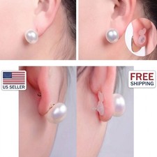 10Pcs Earring Lifter Backs Replacements Rubber Earring Backs for Droopy Ears  