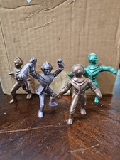 Archer 1950's Original 4" Spacemen Hard Plastic Atomic Space Figures 8535