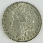 1884-S $1 Morgan Silver Dollar EF XF Circulated Coin C4162