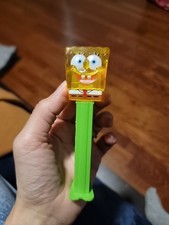 SPONGEBOB SQUAREPANTS Pez Dispenser CRYSTAL SPONGEBOB Released 2020