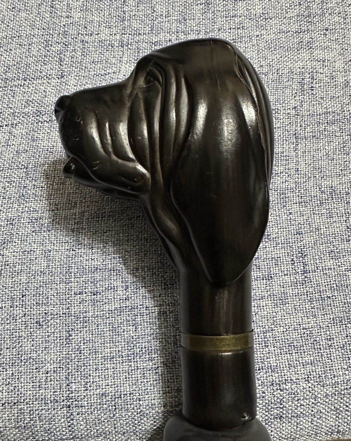 Aramis Houndstooth Pattern Large Umbrella Bloodho… - image 10