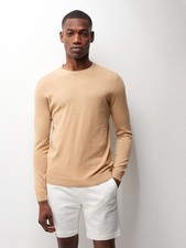 Pull Devred 1902 Beige Homme Taille S neuf