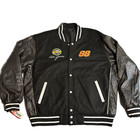 NWT Vintage Dale Jarrett UPS Nascar Leather Wool Reversible Jacket 3XL Racing