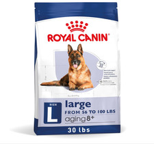 Royal Canin Size Health Nutrition Large Aging 8 Senior Dry Dog Food, 30 lb Bag