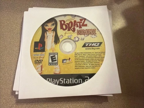 Bratz Forever Diamondz Diamonds PS2 (Sony PlayStation 2, 2006) Game Disc Only