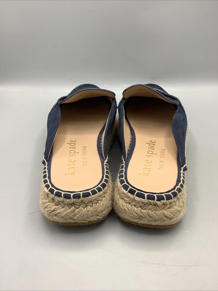 Chinelos Kate Spade New York Eastwell Mules. Azul marinho. Tamanho 9,5 - Imagem 4 de 4