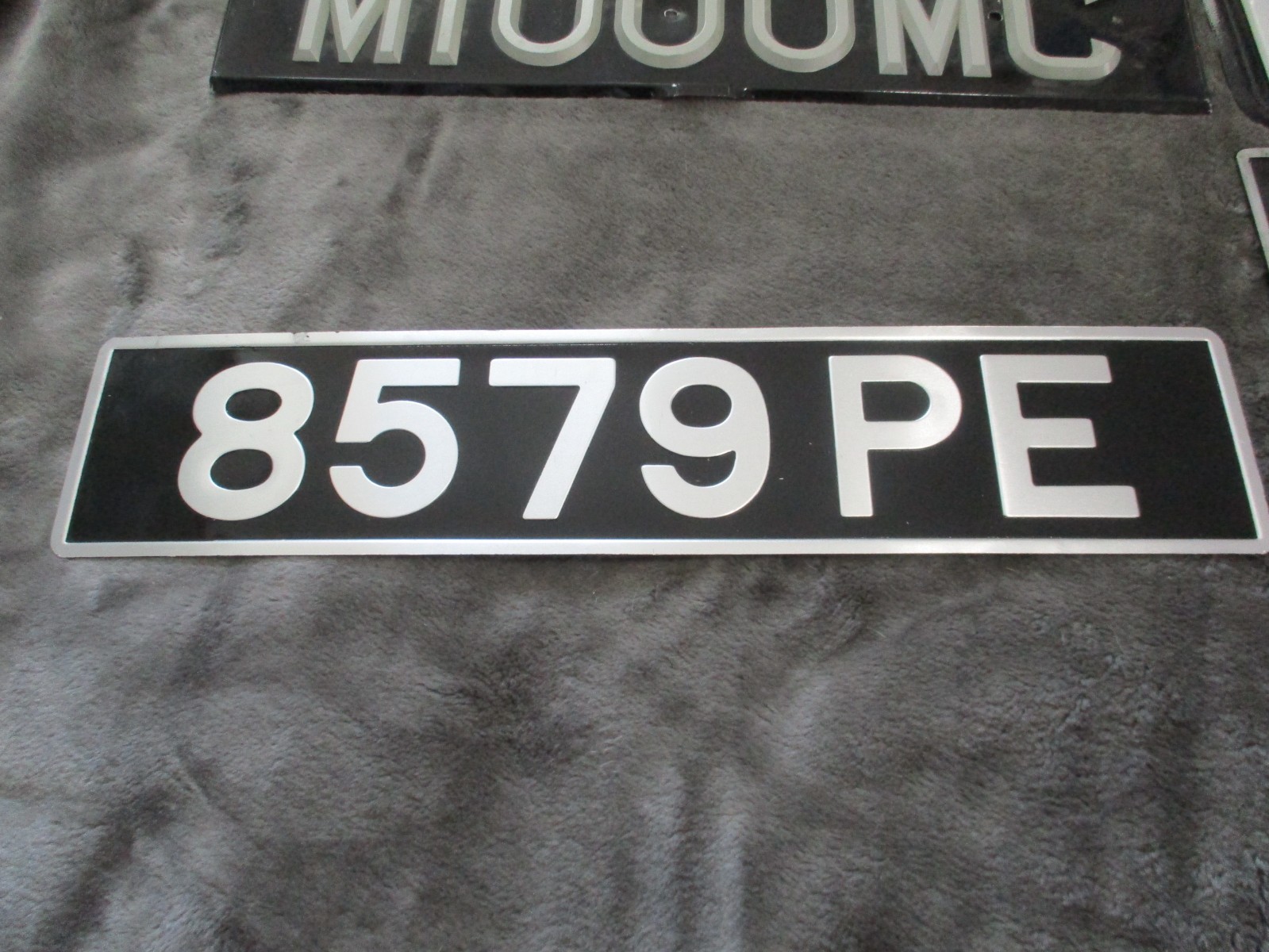 English number plate for Rolls-Royce, Bentley Jaguar