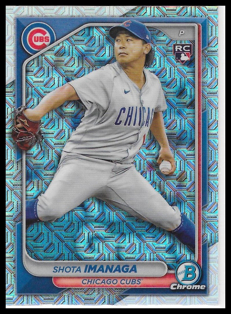 2024 Bowman Chrome #41 Shota Imanaga Mojo Refractors