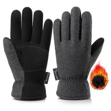 OZERO Winter Gloves for Men  Women: -30  Warm Thermal Running Cycling and