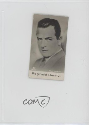 1930s Cloetta Orn Cacao Film Stars Reginald Denny #53 0i4g
