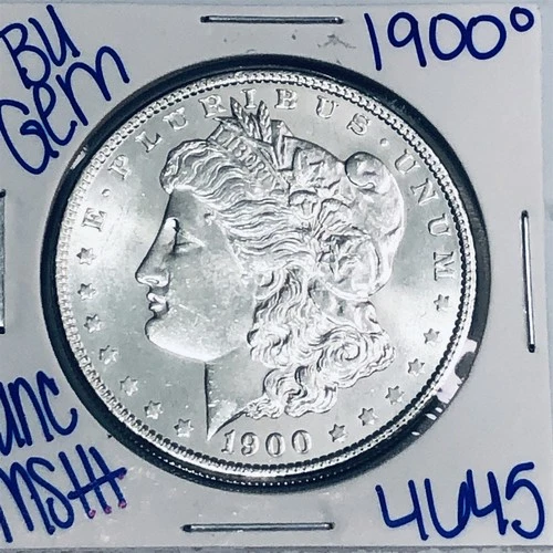 1900 O BU UNCIRCULATED MORGAN SILVER DOLLAR AUTHENTIC U.S.MINT FREESHIPPING 4645
