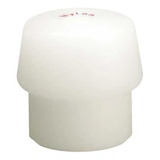 Halder Simplex 3208040 Hammer Tip, 1 9/16 In, Hard, White