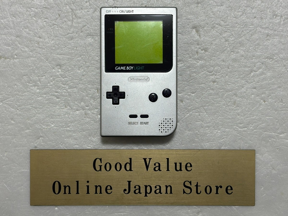 Nintendo ゲームボーイLIGHT MGB-101 Nintendo Gameboy Light Silver MGB-101 Console Used from Japan | eBay