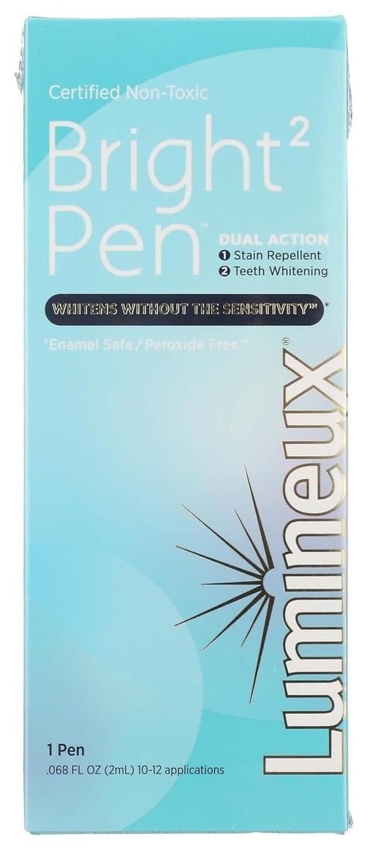 2 X Lumineux Bright² Pen Non-toxic Whitening Teeth Pen | eBay