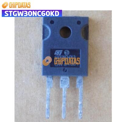10PCS GW30NC60KD STGW30NC60KD TO-247 600V 30A In Stock